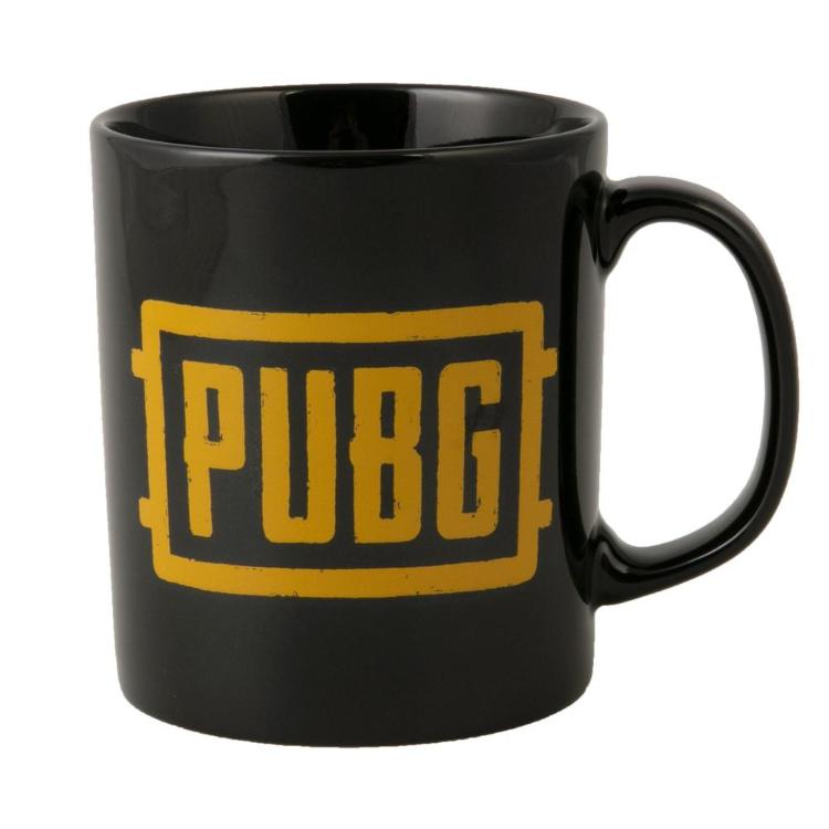 Skodelica Jinx PUBG, črna/oranžna