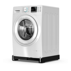 Vezni člen pod pralnim strojem za stabilno postavitev, črn