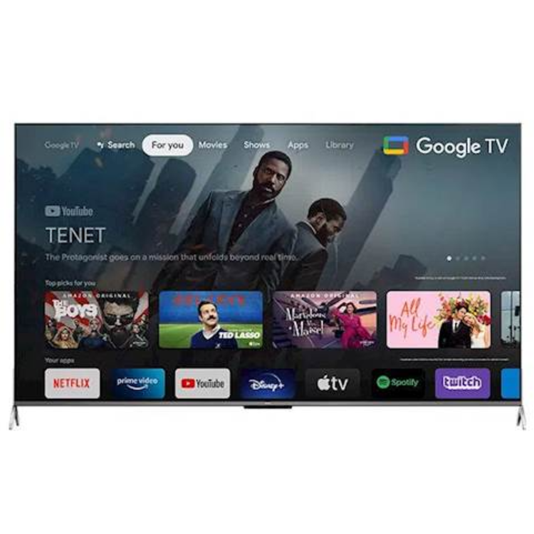 Televizija TCL 85C735 QLED, 4K Ultra HD, diagonala 216 cm