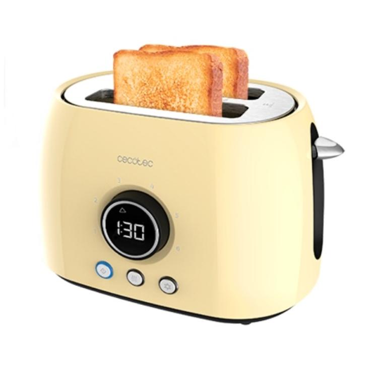 Opekač kruha Cecotec ClassicToast 8000 Yellow Double_1