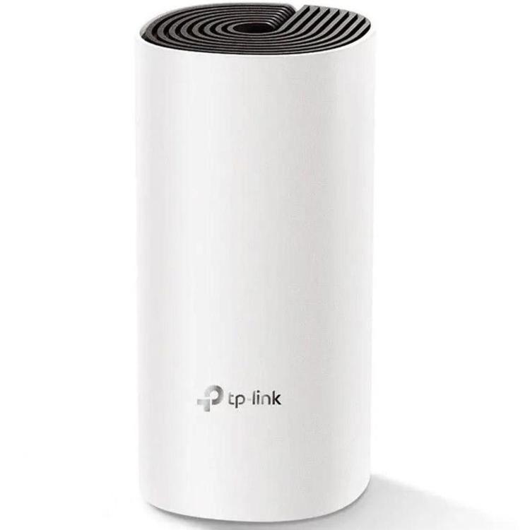 Ustvarjanje odgovora  Copilot said:  Mesh Wi‑Fi enota TP‑Link Deco M4 z dvopasovno povezljivostjo AC1200 in elegantnim cilindričnim dizajnom omogoča zanesljivo brezžično pokritost doma ter odpravlja območja brez signala.