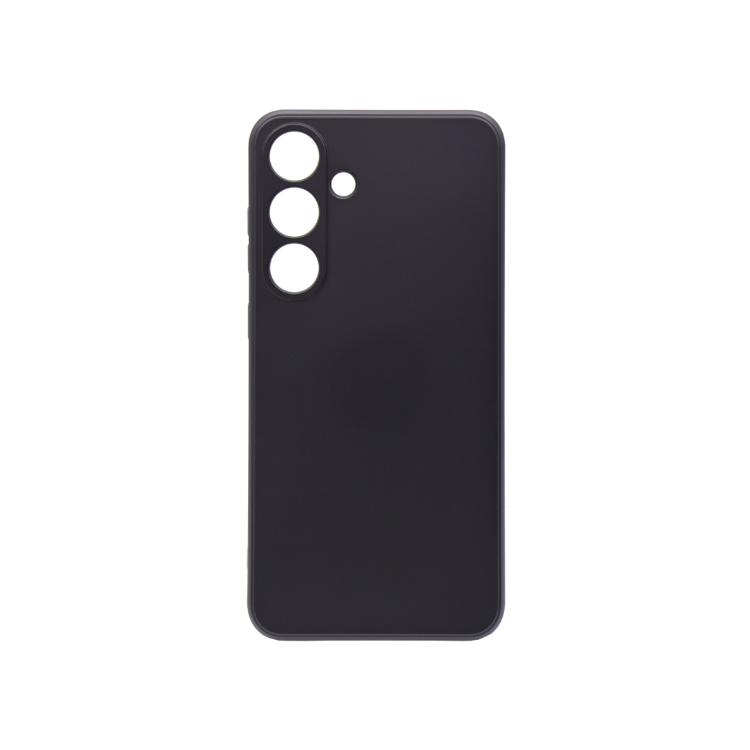 Samsung Galaxy S25 - Gumiran ovitek (TPU) - črn N-Type