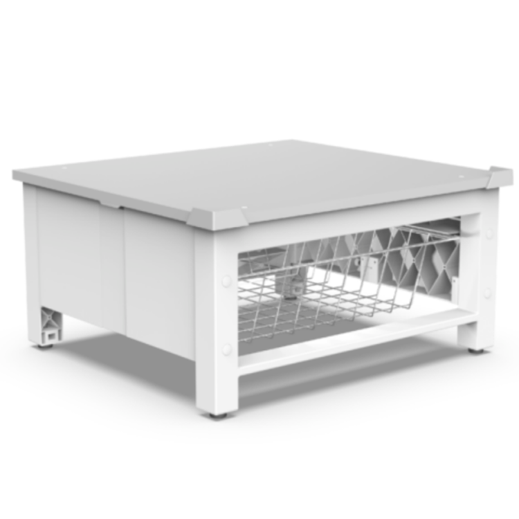 Podstavek s košaro za pralni/sušilni stroj Meiconi Base Space Basket