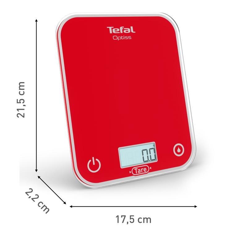 Kuhinjska tehtnica Tefal Optiss New Raspberry BC50U3V0