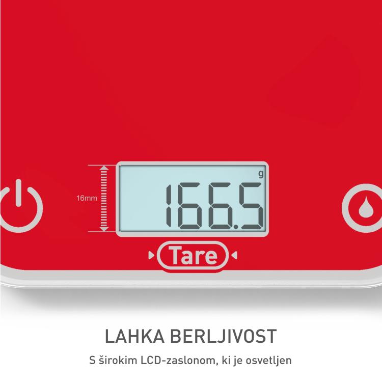 Kuhinjska tehtnica Tefal Optiss New Raspberry BC50U3V0