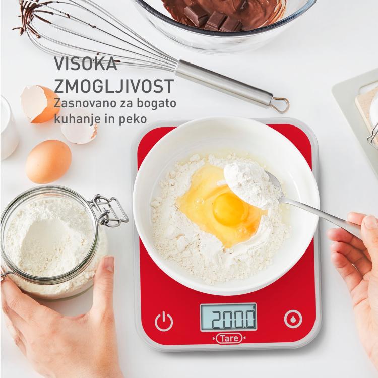 Kuhinjska tehtnica Tefal Optiss New Raspberry BC50U3V0