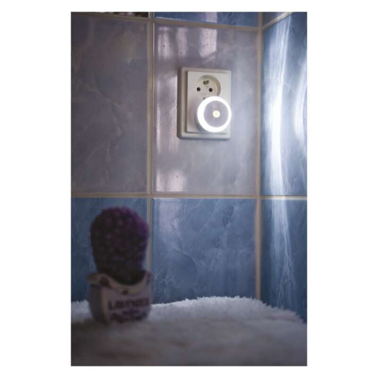 Nočna 3 LED lučka Emos P3306, 230V s fotosenzorjem