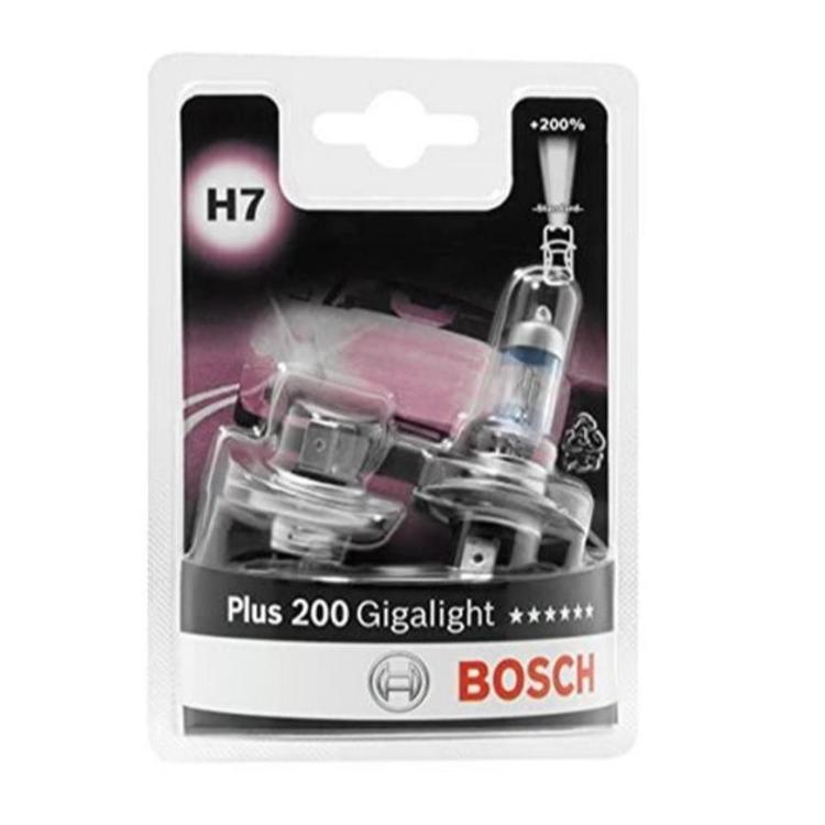 Žarnica Bosch H7 12V 55W Gigalight Plus 200, 2/1