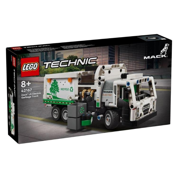 Lego Technic Mack LR Electric smetarsko vozilo - 42167