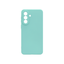 Prosojen zaščitni ovitek za Samsung Galaxy A37 5G v mint (svetlo zeleni) barvi brez označenega magnetnega kroga.