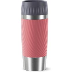 Potovalni termo lonček Tefal Easy Twist N2011610, 0,36 l, siva