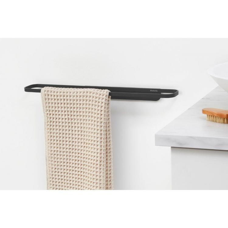 Obešalo za brisače Brabantia MINDSET mineral, sivo