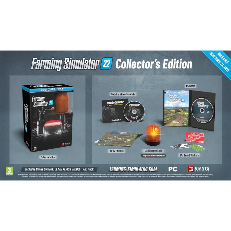 Igra Farming Simulator 22 - Collector\'s Edition za PC