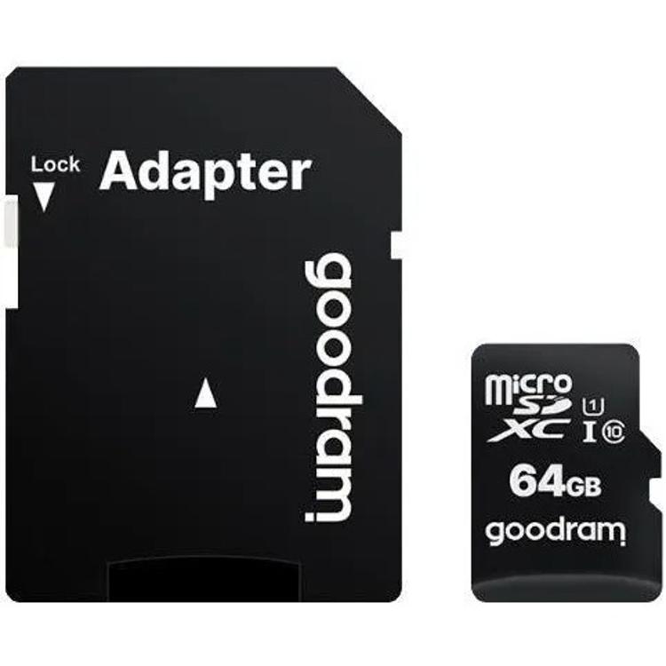 Spominska kartica MicroSD Goodram 64GB, 100MB/s, M1A M1AA-0640R12