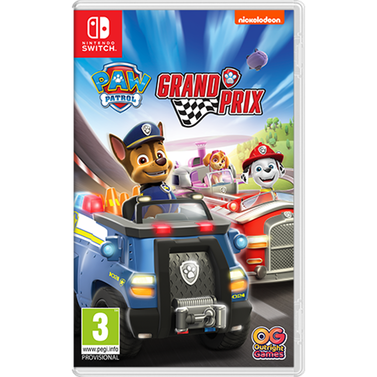 Igra PAW Patrol: Grand Prix za Nintendo Switch