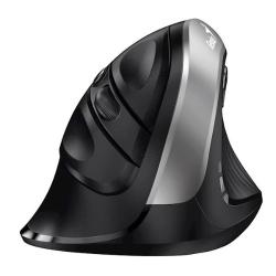 Ergonomična brezžična miška Genius Ergo 8250S WL, srebrna