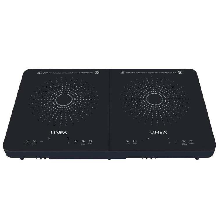 Dvojni indukcijski kuhalnik LINEA LIP2-0489, 3400 W