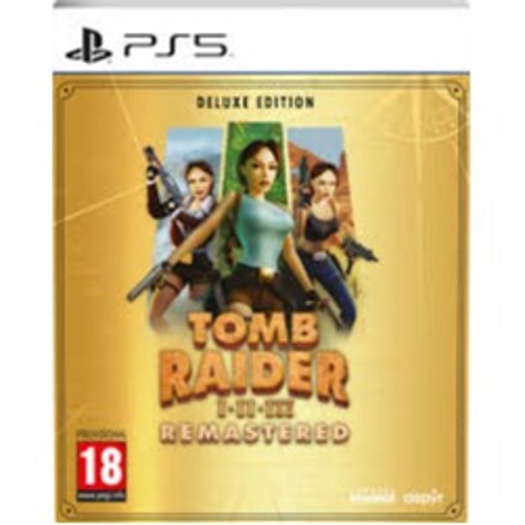 Igra Tomb Raider I-III Remastered Starring Lara Croft - Deluxe Edition za Playstation 5