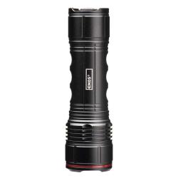Ročna LED svetilka Emos 500 lm, 4× AAA, fokus, kovinska