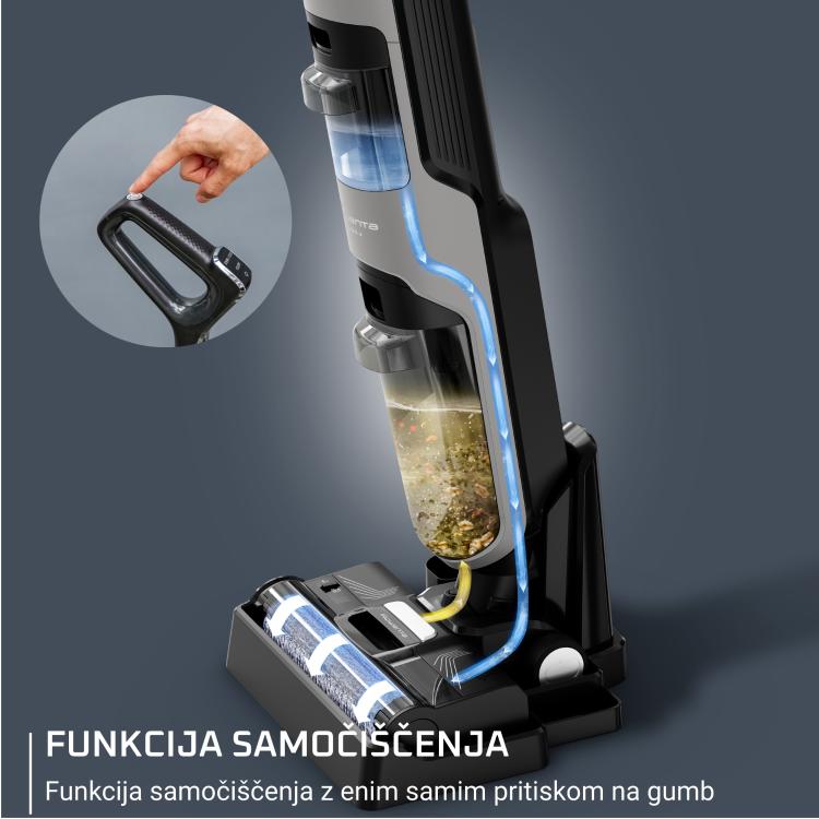 Pokončni sesalnik Rowenta Wet&dry X-Clean 4, 2v1 GZ5035WO
