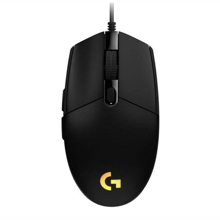 Miška Logitech G102 Lightsync, gaming, črna