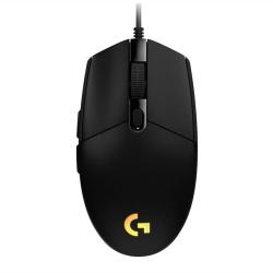 Miška Logitech G102 Lightsync, gaming, črna