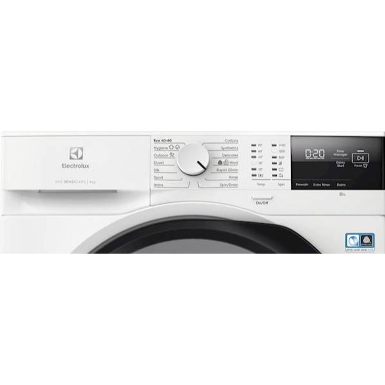 Pralni stroj Electrolux EW6F2492E, 9 kg, inverter motor