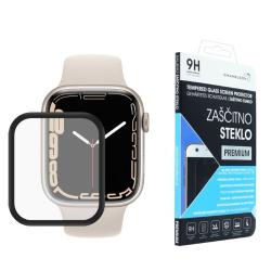 Hibridno zaščitno steklo (folija), Apple Watch 7 (45 mm), črna