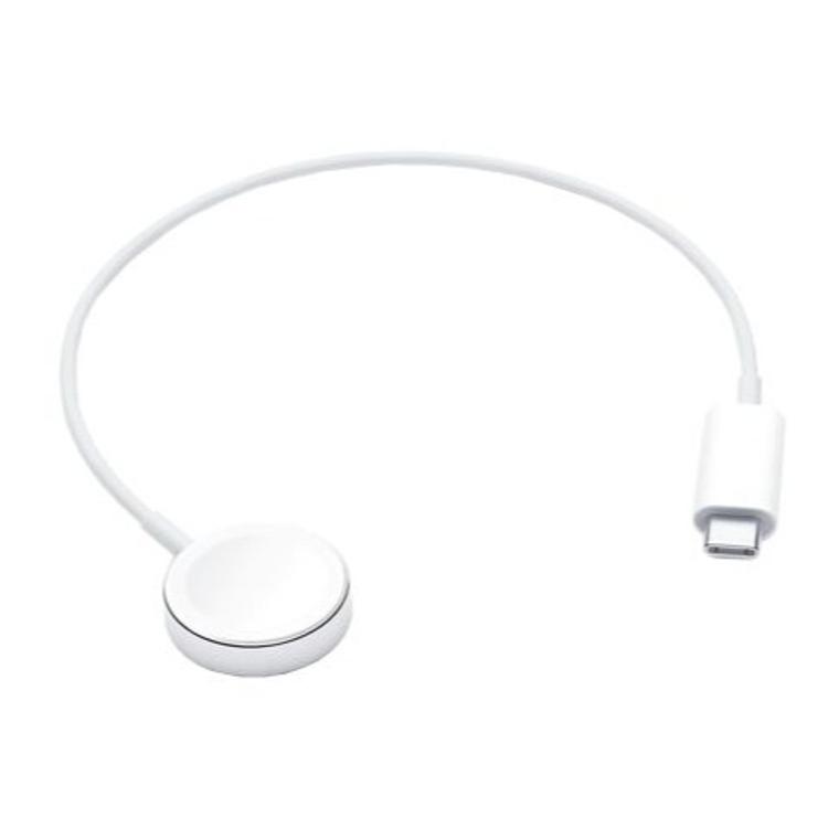 Magnetni polnilec za Apple Watch - USB-C magnetni polnilni kabel, 1 m, bel