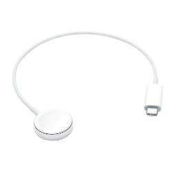Magnetni polnilec za Apple Watch - USB-C magnetni polnilni kabel, 1 m, bel