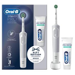 Električna zobna ščetka Oral-B Vitality D103 PRO + zobna pasta Prof