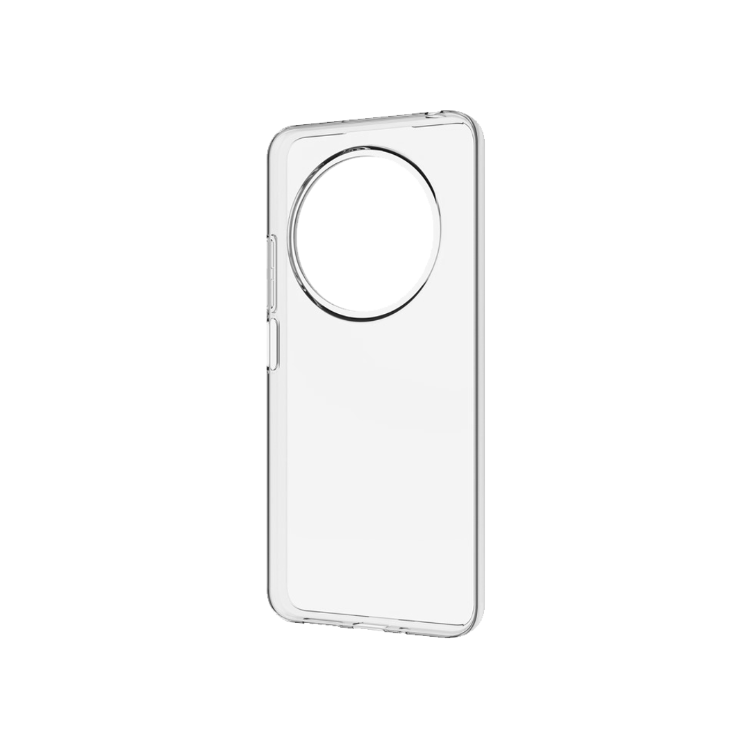 Gumiran ovitek (TPU) za Xiaomi Redmi 14C, prozoren svetleč