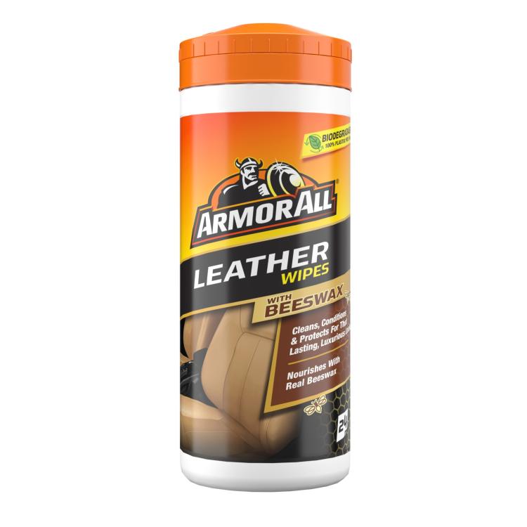 Robčki za čiščenje in zaščito usnja Armor All Leather Wipes_1