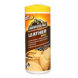 Robčki za čiščenje in zaščito usnja Armor All Leather Wipes_1