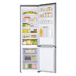 Hladilnik z zamrzovalnikom Samsung RB38C600ESA/EF, 389 l, E, 203 cm, inox