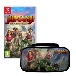 Igra Jumanji: The Video Game za Nintendo Switch s priloženim ovitkom
