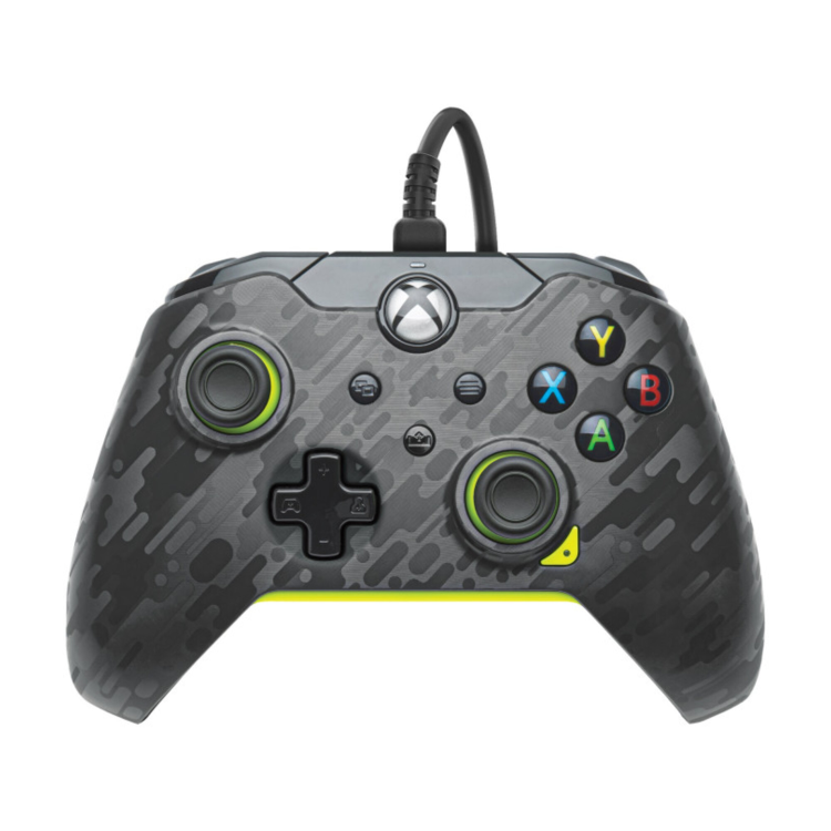Kontroler PDP Carbon Electric za Xbox, rumena