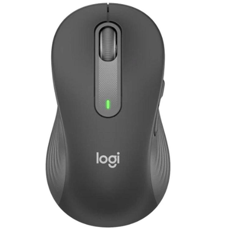 Brezžična optična miška Logitech Signature M650 L left, velikost L, za levičarje, črna