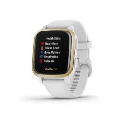 Pametna ura Garmin Venu Sq, GPS, bela/zlata (white/light gold)_1