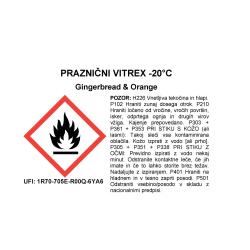 Pripravljeno zimsko sredstvo, praznični Vitrex Gingerbread & Orange -20°C, 3 L_1