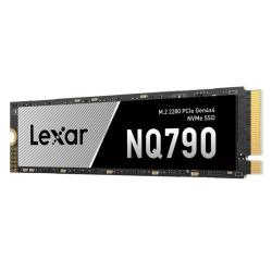 Lexar NQ790 1 TB SSD v formatu M.2 2280 z vmesnikom PCIe Gen4x4 NVMe omogoča izjemno hitro nalaganje operacijskega sistema, aplikacij in iger ter občutno izboljša odzivnost računalnika.