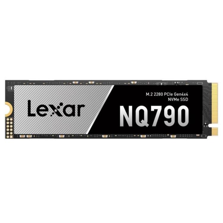 Lexar NQ790 1 TB SSD v formatu M.2 2280 z vmesnikom PCIe Gen4x4 NVMe omogoča izjemno hitro nalaganje operacijskega sistema, aplikacij in iger ter občutno izboljša odzivnost računalnika.