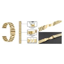 Kovinski pašček 20 mm, Gold_1