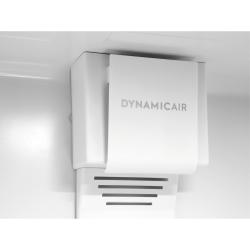 Detajl notranjega modula DynamicAir v hladilniku Electrolux za enakomerno kroženje zraka.
