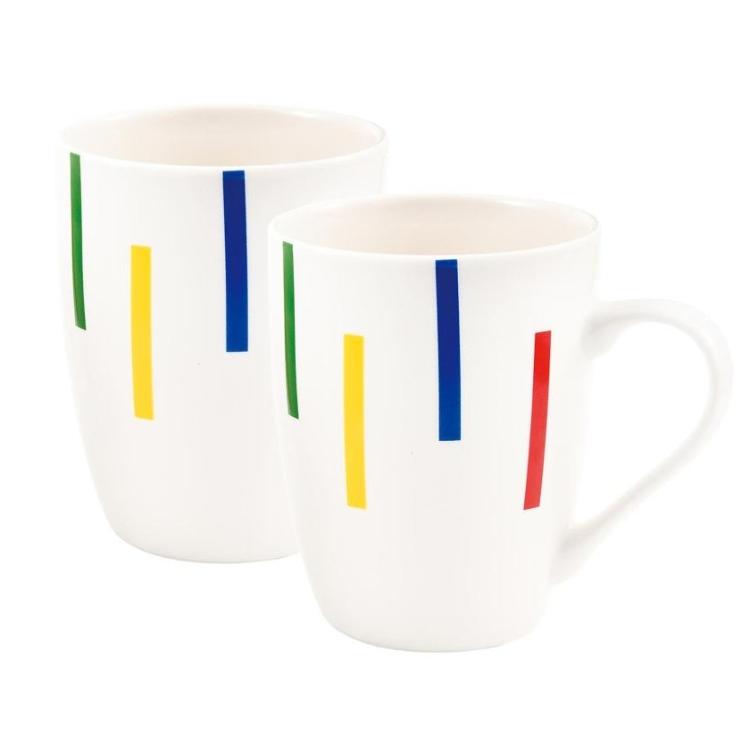 Lončki set 2/1 Benetton be-0860, 360 ml