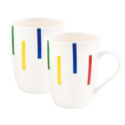 Lončki set 2/1 Benetton be-0860, 360 ml