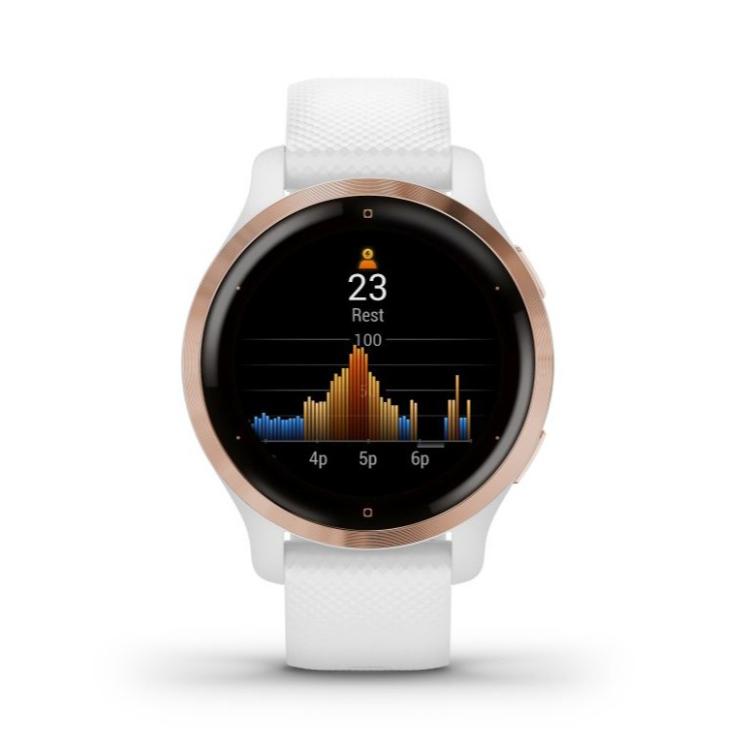 Pametna športna ura Garmin Venu 2s GPS, 40 mm, bela-rožnato zlata (white/rose gold)_5