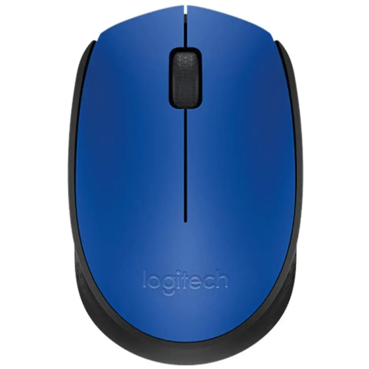 Brezžična miška Logitech M171, modra