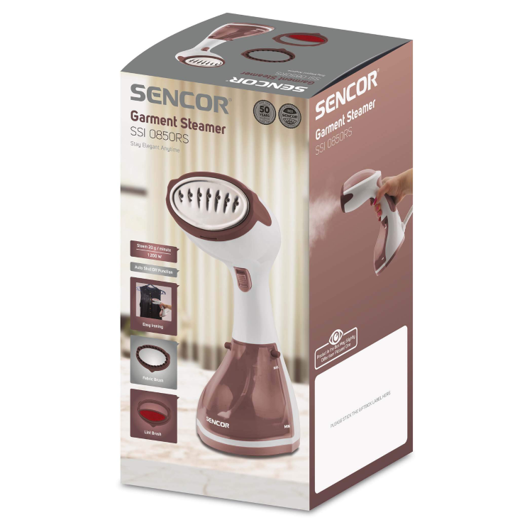 Parni likalnik / osvežilec Sencor SSI0850RS