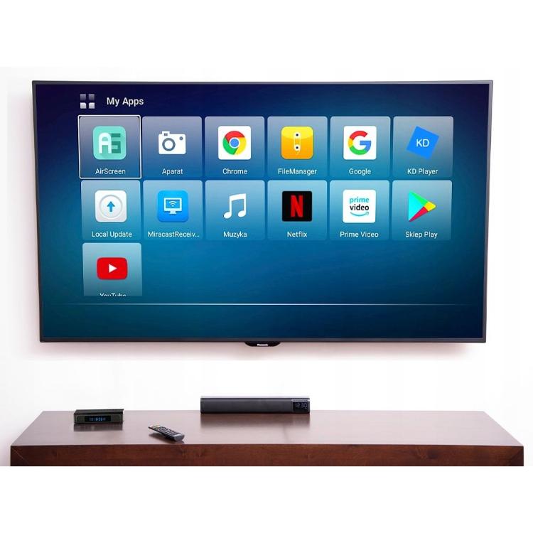 Medijski predvajalnik Blow TV BOX 4K V3, 4K UHD, Android 10, WiFi, LAN, 2GB + 1-4
